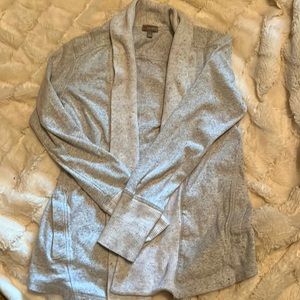 Talbots Waffle Knit Cardigan with Pockets XS